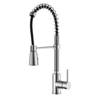Kraus Kitchen Faucet with Single Handle & Pull Down Hose