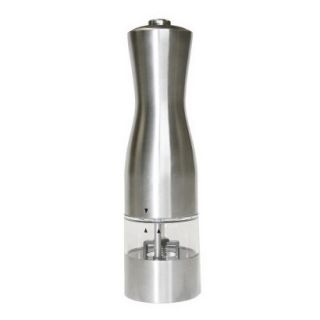 iTouchless EZ Hold Electronic Stainless Steel Salt or Pepper Mill