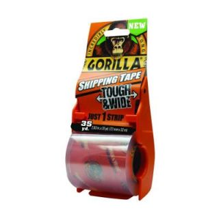 Gorilla 2.83 in. x 35 yds. Shipping Tape with Dispenser (6 Pack) 6045002