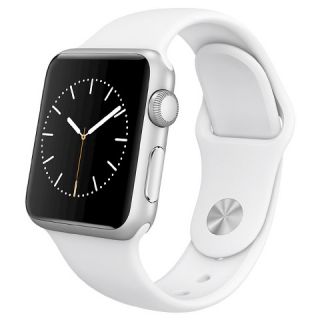 Apple®   Apple® Watch Sport 38mm Silver Aluminum Case with White