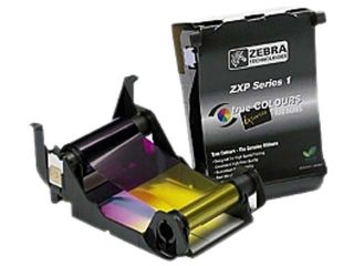 Zebra 800011 140 ID Card Printer Ribbon; YMCKO