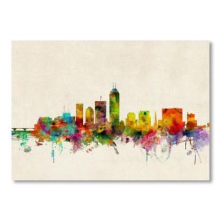 Americanflat Indianapolis Indiana Skyline Wall Mural