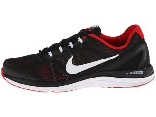 Nike Dual Fusion Run 3 Black University Red White