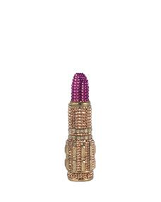 Judith Leiber Couture Crystal Lipstick Pillbox, Rose Multi