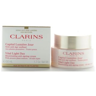 Clarins Vital Light Day Illuminating Anti Aging 1.7 ounce Cream