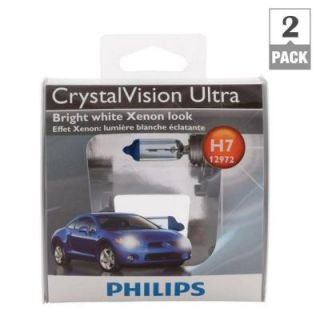 Philips CrystalVision Ultra 12972/H7 Headlight Bulb (2 Pack) 12972CVS2