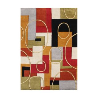 Alliyah Handmade Multicolor New Zealand Blend Wool Rug (9 x 12)
