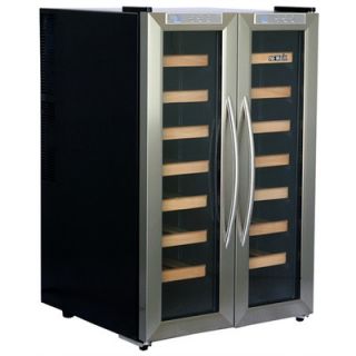 NewAir 32 Bottle Dual Zone Thermoelectric Wine Refrigerator
