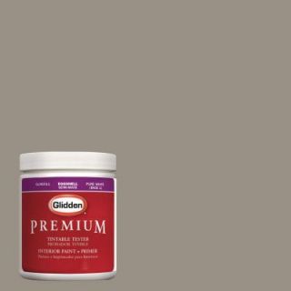 Glidden Premium 8 oz. #HDGWN51D Stone Castle Greige Latex Interior Paint Tester HDGWN51D 08P