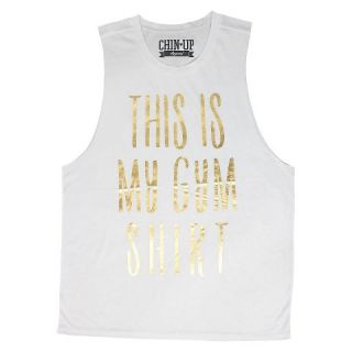 Fifth Sun Womens Gym Shirt Graphic Tank White (Juniors)