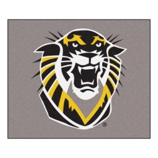 FANMATS NCAA Fort Hays State University Gray 5 ft. x 6 ft. Area Rug 896