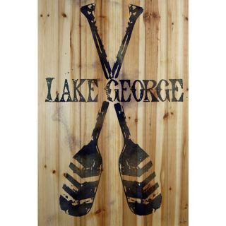 Marmont Hill Art Collective Lake George Natural Pine Wood Art