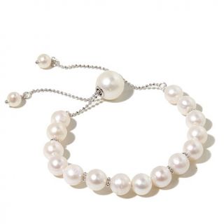 Imperial Pearls 5 11.5mm Cultured Freshwater Pearl Sterling Silver Adjustable S   7856639