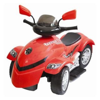 New Star Cyclone ATV Battery Powered Riding Toy   Red   Battery Powered Riding Toys