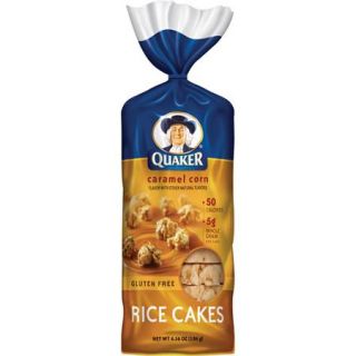 Quaker Caramel Corn Rice Cakes, 6.56 oz