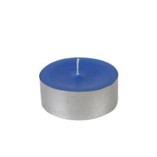 Zest Candle 2.25 in. Blue Mega Oversized Tealights (12 Box) CTM 007