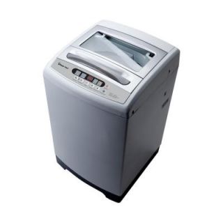 Magic Chef Compact 2.1 cu. ft. Top Load Washer in White with Stainless Steel Tub MCSTCW21W2