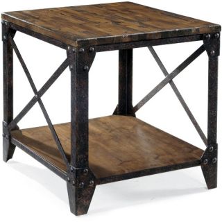 Magnussen T1755 Pinebrook Wood Rectangular End Table   End Tables