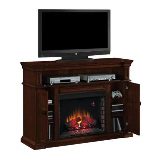 Classic Flame Wyatt TV Stand with Infared Electronic Fireplace Insert