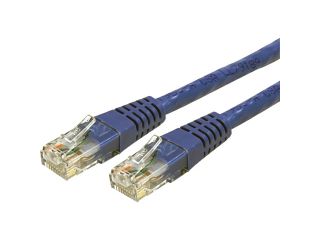 StarTech 75 ft Blue Molded Cat6 UTP Patch Cable