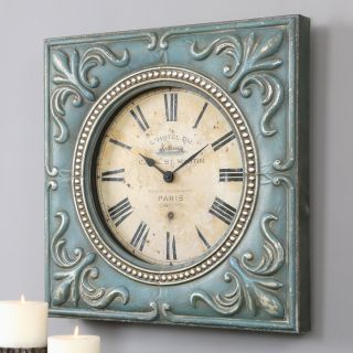 Uttermost Canal St. Martin Square Wall Clock   24 in. Wide   Wall Clocks