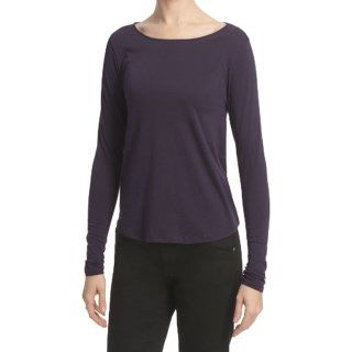 Lilla P Pima Basic Cotton Jersey Shirt (For Women) 5685Y