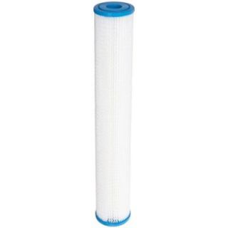 HYDRONIX SPC 25 2010 2.5 in. x 20 in. 10 Micron Polyester Pleated Filter HYDRONIX SPC 25 2010