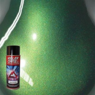 Alsa Refinish 12 oz. Base Pearls Jewel Green Killer Cans Spray Paint KC ABP 09