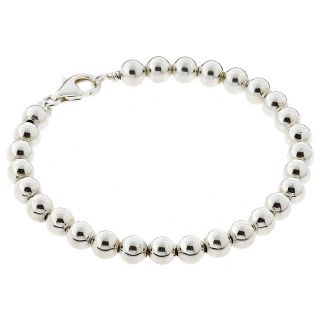 Sterling Essentials Italian Silver 7 inch Panther Link Bracelet