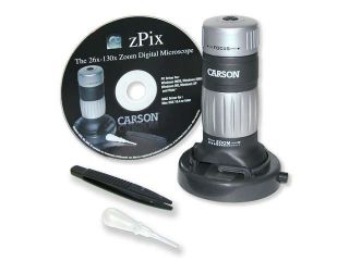 CARSON MM 24 MicroBrite 20 40x Zoom Pocket Microscope