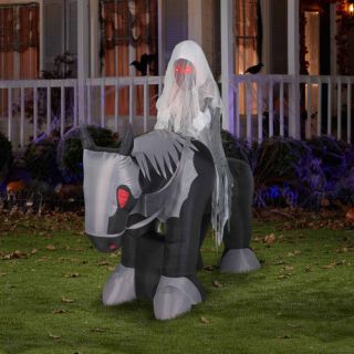 6' Airblown Inflatables Large Ghost Rider Halloween Decoration