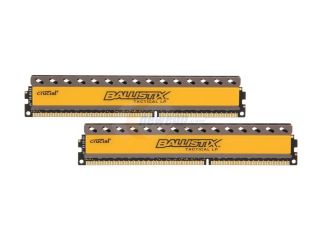 Crucial Ballistix Tactical 16GB (2 x 8GB) 240 Pin DDR3 SDRAM DDR3L 1600 (PC3L 12800) Low Profile Desktop Memory Model BLT2K8G3D1608ET3LX0