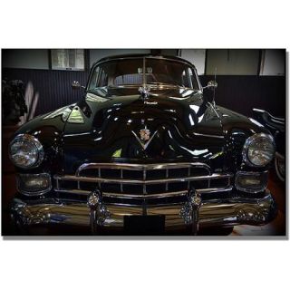 Trademark Fine Art "1948 Cadillac Front" Canvas Wall Art by Michelle Calkins