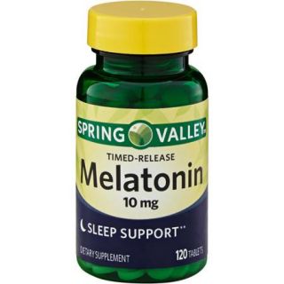 Spring Valley Timed Release Melatonin Sleep Support 10mg, 120ct