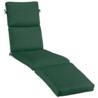 Home Decorators Collection Sunbrella Forest Green Outdoor Chaise Lounge Cushion 1573620640