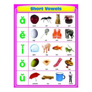 Frank Schaffer Publications/Carson Dellosa Publications Short Vowels Chart