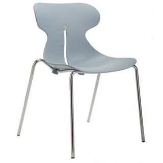 Silver Seating Cozy Armless Office Stacking Chair