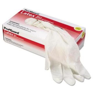 Imp 8621L Disposable Latex Gloves, Powdered, Large, 1000/Carton