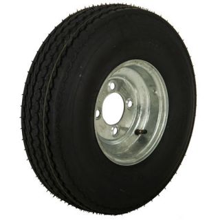 Tredit H188 5.70 x 8 Bias Trailer Tire 4 Lug Standard Galvanized Rim 817529