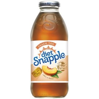 Diet Snapple Peach Tea, 16 fl oz
