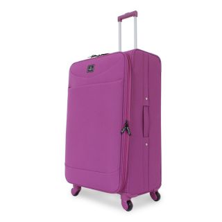 French West Indies Purple 28 inch Spinner Upright Suitcase   16803268