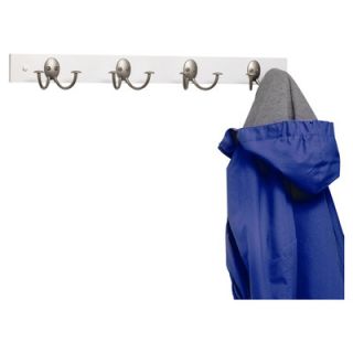 Spectrum Diversified Stratford Coat Rack with 4 Double Hooks