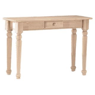 International Concepts 1 Drawer Console Table