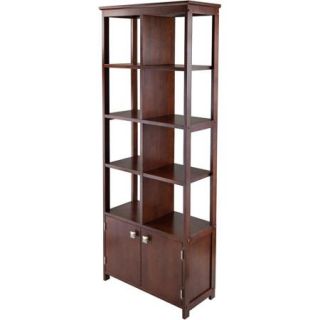 Oscar Cabinet with Display Shelves, Walnut