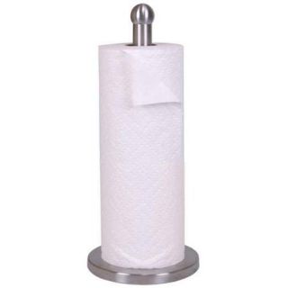 Home Basics Paper Towel Holder, Stainless Steel