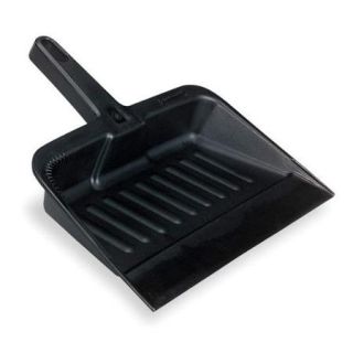 RUBBERMAID Polypropylene Hand Held Dust Pan, Overall Length 12 1/4", Overall Width 8 1/4" FG200500CHAR