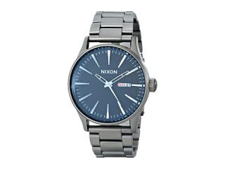 Nixon The Sentry SS   The Blues Collection Gunmetal/Blue Crystal