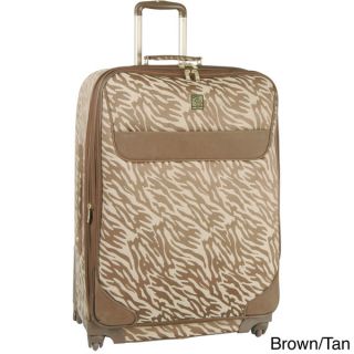Anne Klein Lions Mane 24 inch Medium Expandable Spinner Suitcase