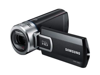 SAMSUNG Q20 (HMX Q20BN/XAA) Black 1/4" CMOS 2.7" 230K Touch LCD 20X Optical Zoom Full HD Camcorder