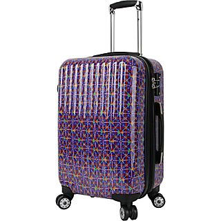 J World New York Titan 20 inch Polycarbonate Carry on Art Luggage